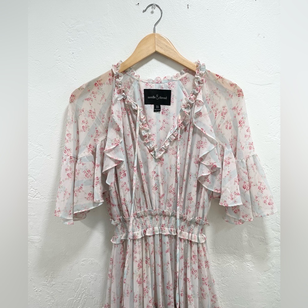 Needle & Thread Molly Blossom Mini Dress Multi - Picture 4 of 7